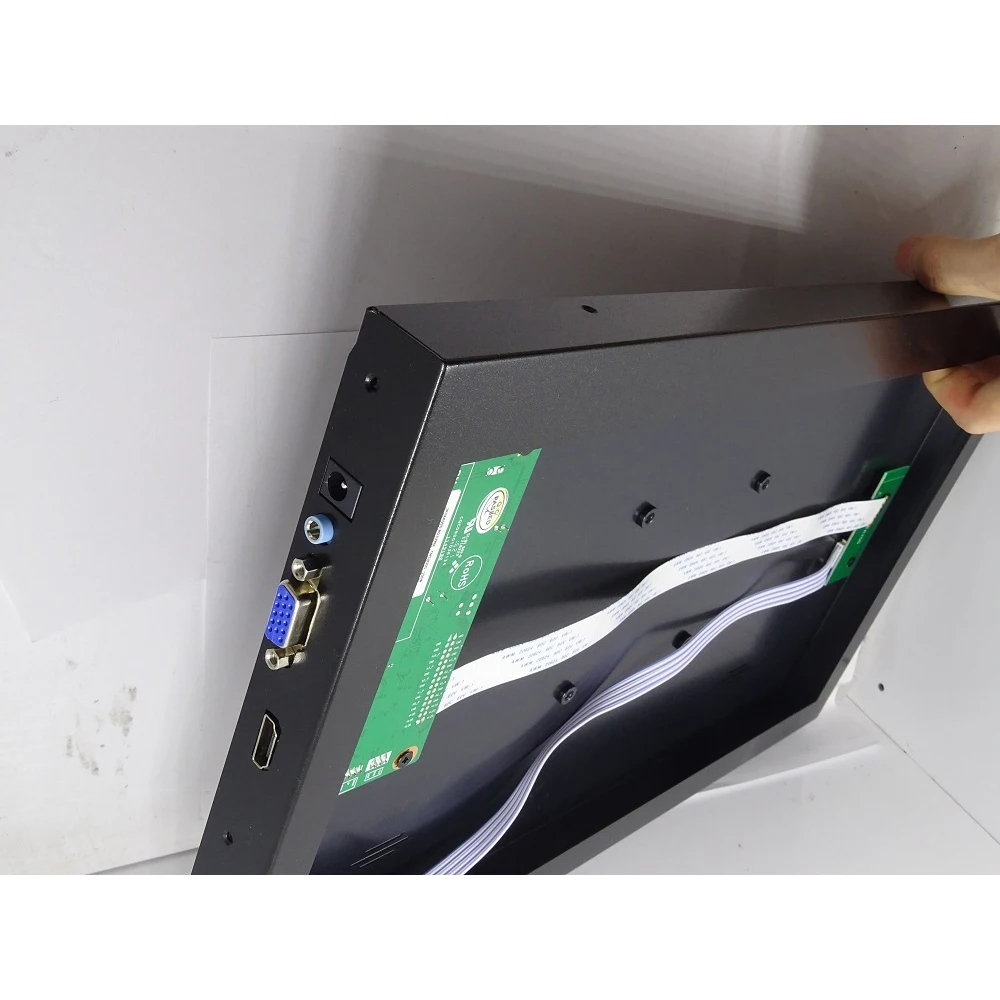 

Плата контроллера EDP + задняя крышка корпуса из металлического сплава, совместимый с VGA HDMI-комплект для N156BGA 1366x76 8, экран панели 15,6 дюйма «сдел...