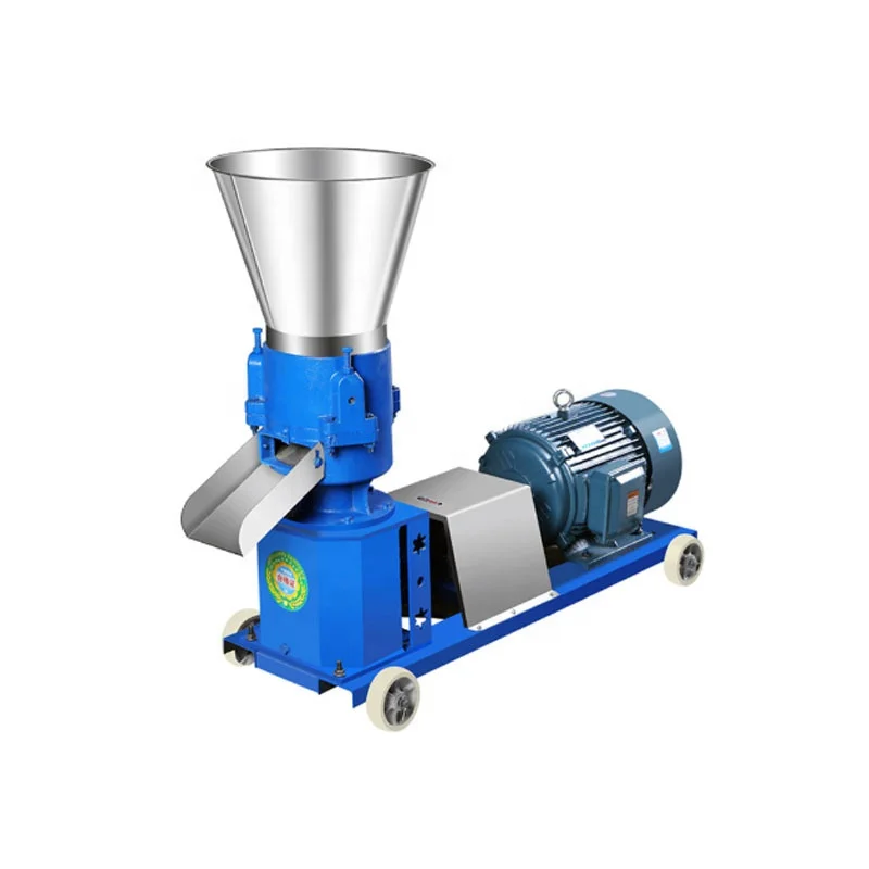 Fish feed making machine poultry feed wood pellet machine mill pigs rabbits chickens ducks fodder feed processing machines