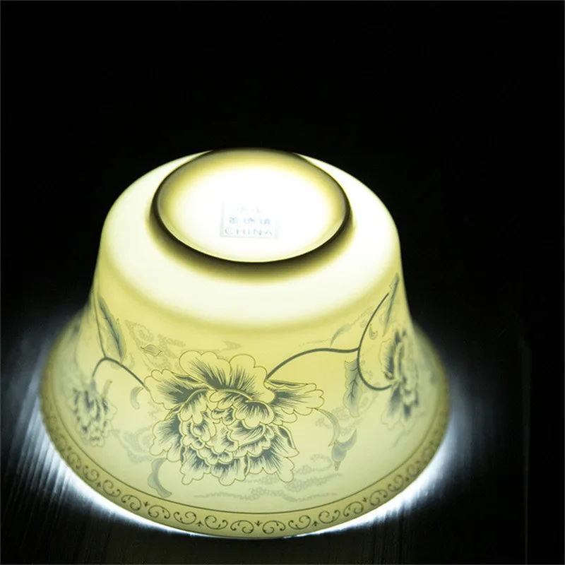 350 мл Экстра большой Sancai GaiWan Китайский Старый Пекин чайная чаша Цзиндэчжэнь синий и белый фарфор чайная чашка и блюдце набор