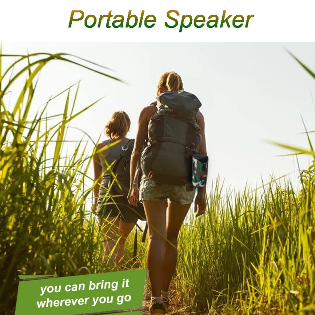 Bluetooth динамик уличный Портативный беспроводной мини Колонка 3D 10 Вт стерео музыка