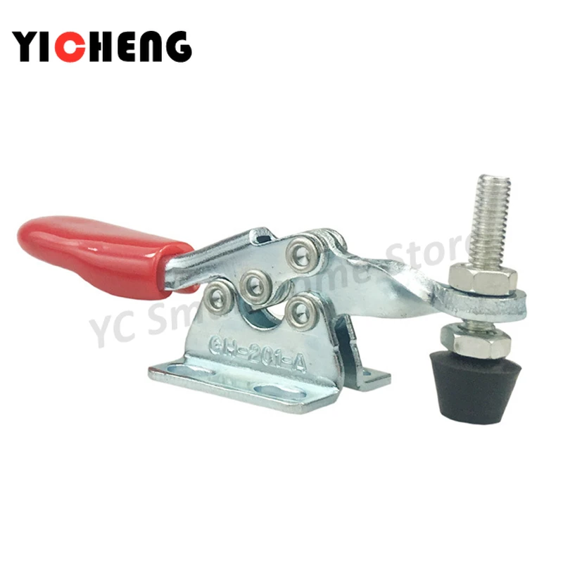 1 шт. GH-201A 27кг GH101A50Kg горизонтальный Quick Release зажимные зажимы Набор фиксаторов труба из оцинкованной стали с зажимы для деревообработки
