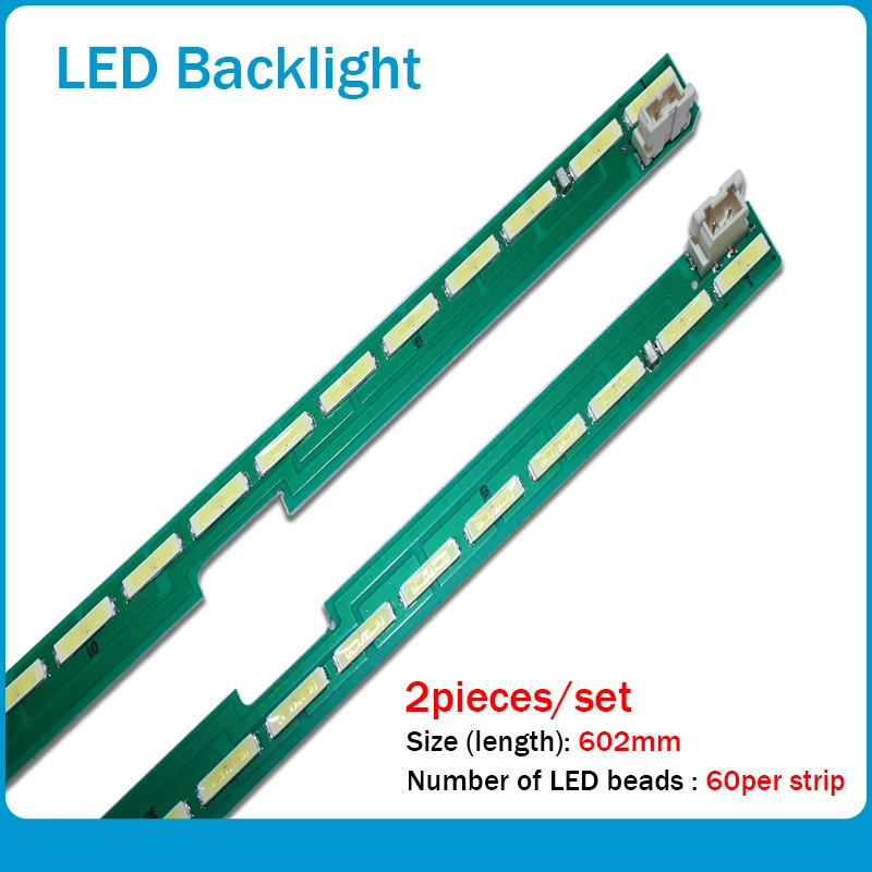 

New 5set=10 PCS 60LED 602mm LED backlight strip for LG 55UF6450 55UH6150 55UF6430 6916L2318A 6916L2319A 6922L-0159A LC550EGE