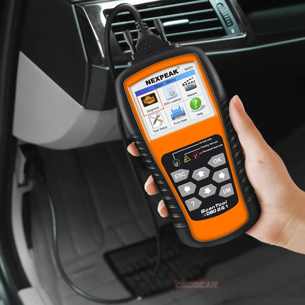 2022 New OBD2 Car Scanner Full Obd 2 Auto Diagnostic Scanner NEXPEAK NX501 Odb Auto Diagnostic Tool for Auto Scanner Automotive images - 6