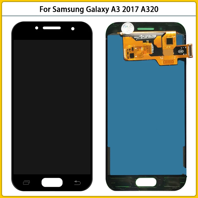 Новинка для Samsung Galaxy A3 2017 A320 SM A320F A320M A320Y ЖК дисплей сенсорная панель дигитайзер в