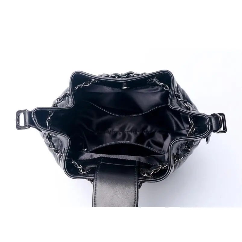 

San Maries Classical Totes Bags For Women Fashion Trendy Bucket Handbag Female Small Casual Plaid Diamond Luxury Drawstring Bags