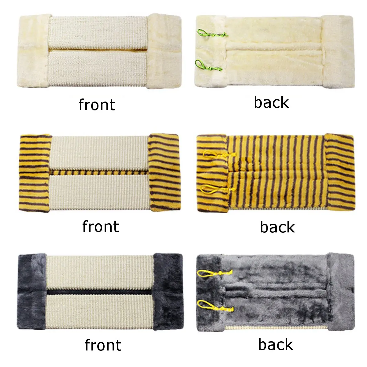 Забавная игрушка для кошек Sisal складная Когтеточка обучающая дивана угловой