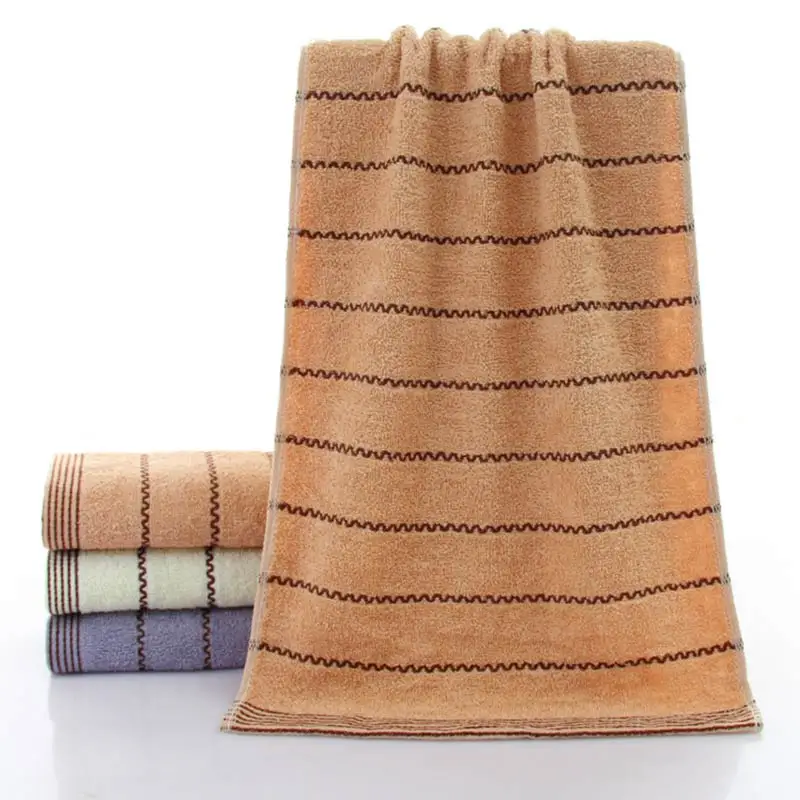 Бытовое полотенце 4 цвета высокопоглощающее для лица плотное хлопковое