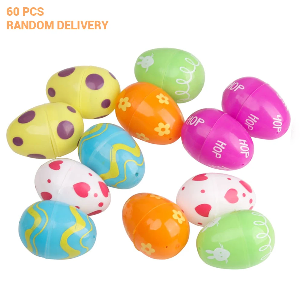 60 шт./упак. Красочные для фотосъемки Христос воскрес с пасхальными яйцами пустой