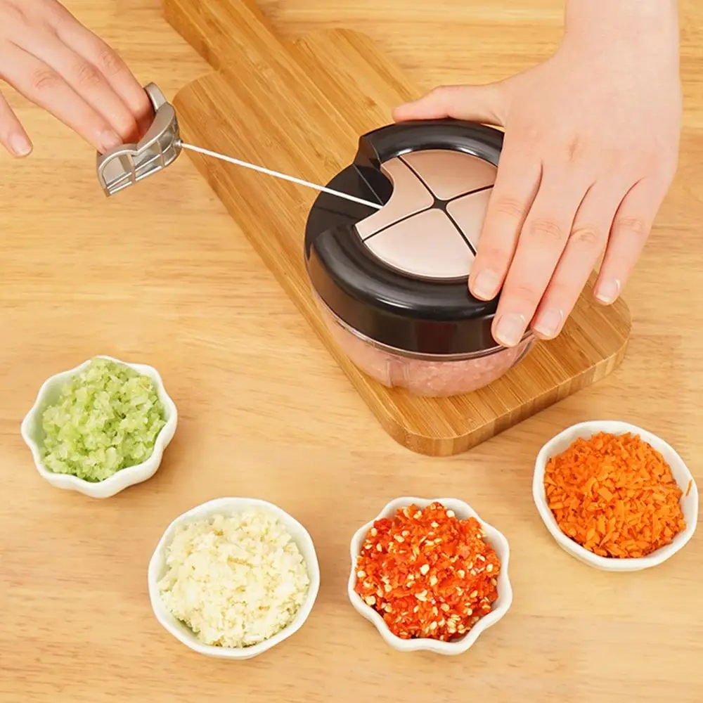 Ручная мясорубка измельчитель чеснокорезка многофункциональная Овощечистка
