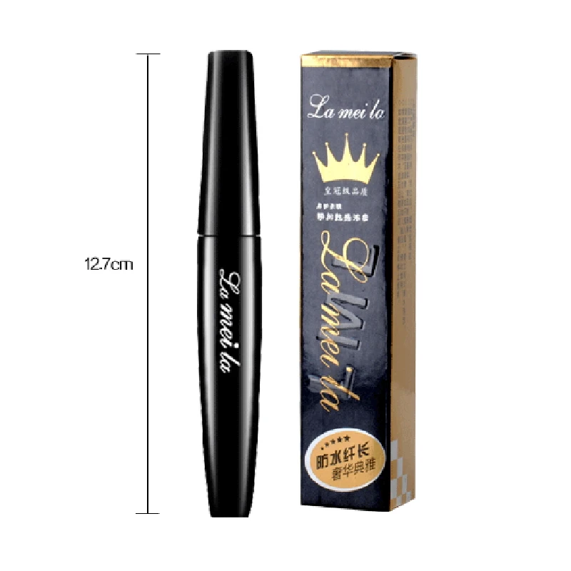 

1 Pc 4D Silk Fiber Eyelashes Lengthening Mascara Waterproof Long Lasting Lash Black Eyelashes Extension Make Up 3D Mascara