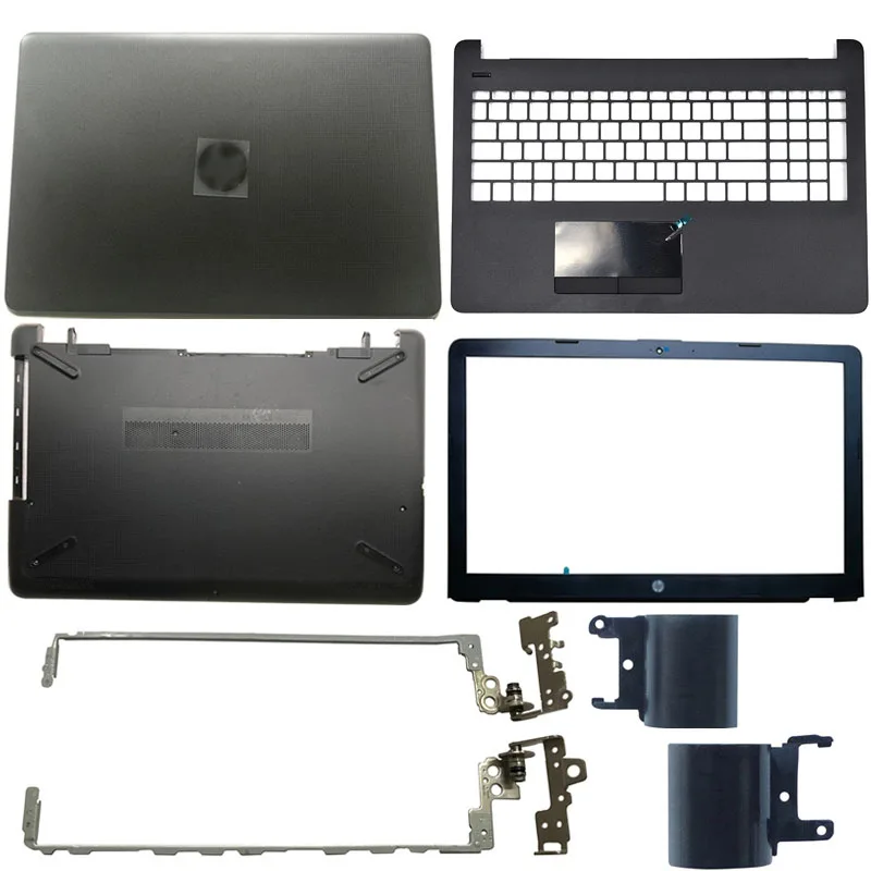 

924899-001 Pop для ноутбука HP 15-BS 15T-BS 15-BW 15Z-BW 250 G6 255 G6, задняя крышка ЖК-дисплея/Передняя панель/петли ЖК/Упор для рук/Нижняя крышка