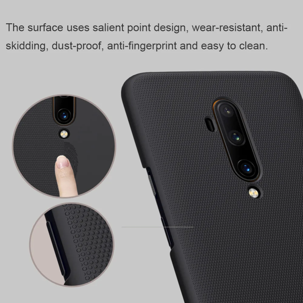 Чехол для oneplus 7T oneplus 7T Pro coverNILLKIN, суперматовый чехол, жесткая задняя крышка для oneplus 7/7 Pro oneplus 6/6t oneplus 5T