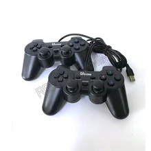 Wired and wireless game black handle for Sony PS2 controller for console joystick Double vibration vibration game handle