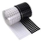 Самоклеящаяся застежка-липучка, круглая, в горошек, 60 пар