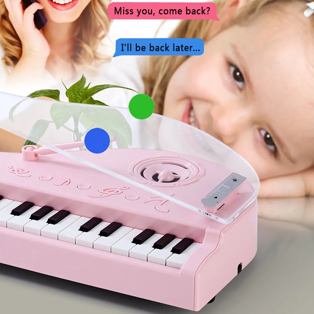 Musical Instrument Toy Mini Piano Baby Kids Bluetooth Music Toys Early Learning Intelligent Developmental Y125 | Игрушки и хобби