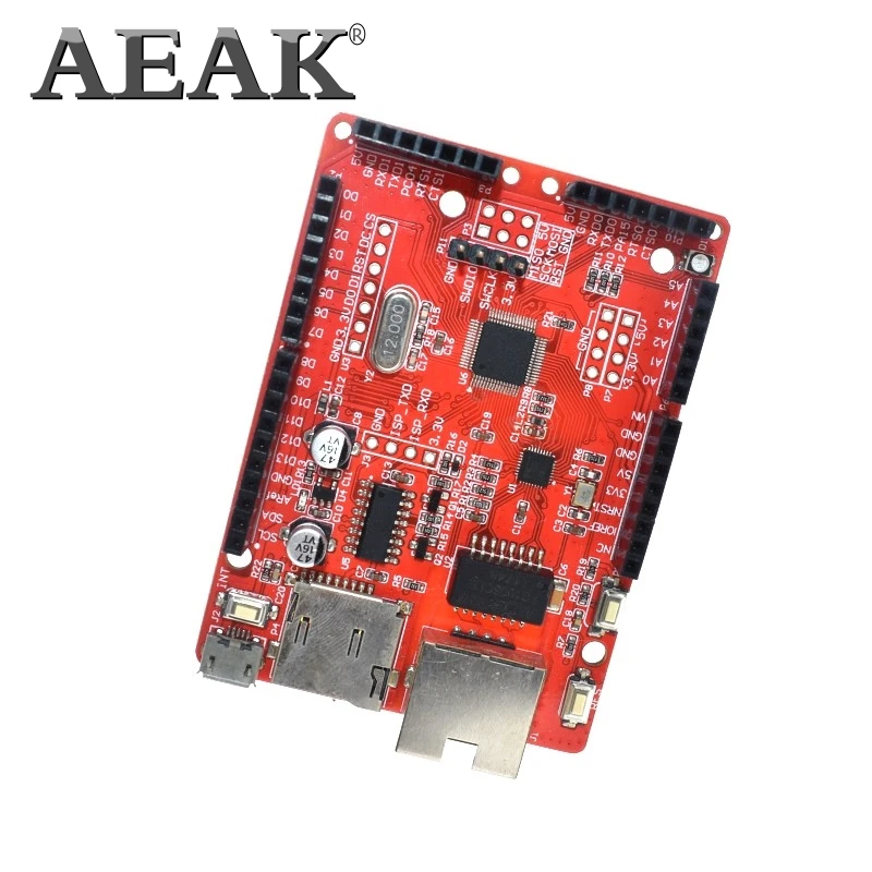 AEAK WIZwiki чип W7500 Интернет вещей микроконтроллер макетная плата ARM Cortex-M0 для arduino W5100 UNO R3 MEGA