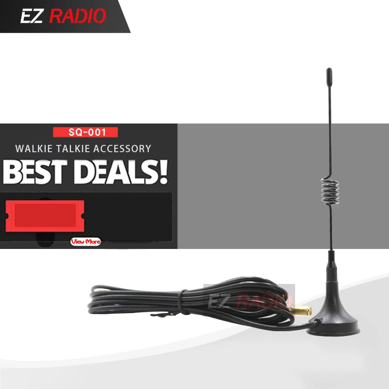 Антенна Baofeng для портативного радиоприемника VHF антенна Quansheng 888S UV5R рация UHF
