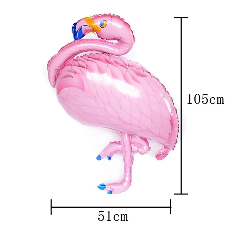 

Hawaiian Party Decorations Flamingo Balloons Animal Helium Balloon For Summer Party Birthday Wedding Decor Girl Favor 75D