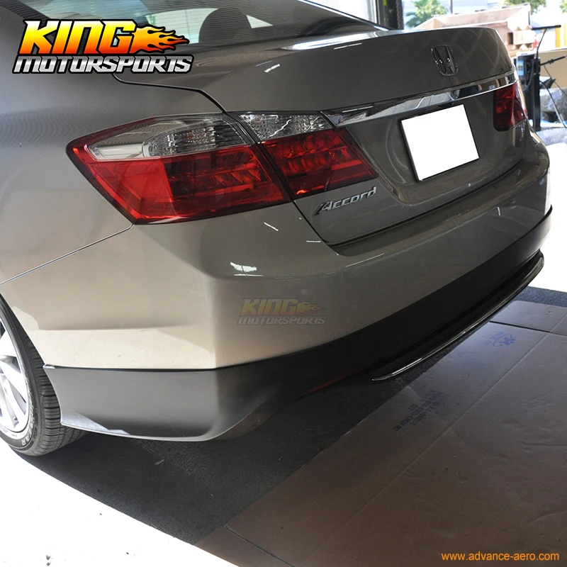 Подходит для 2013-2014 HONDA ACCORD SEDAN PP задний бампер губа боди OE стиль глобальная