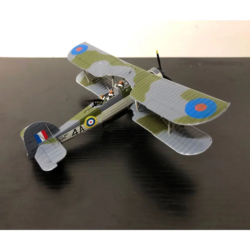 AMER 1/72 масштаб Британия меч рыба Торпедо бомбардировщик литой металл военный самолет модель игрушки для коллекции, подарок, дети