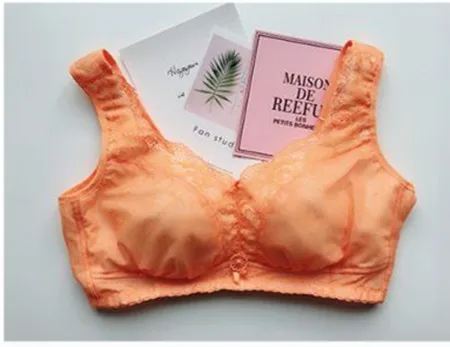 

Lace vest type without rims posture beautiful bra together gather sports vest comfortable underwear bra Underwear for women
