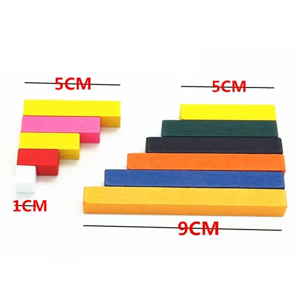 

11Pcs Wooden Math Rods Sticks Addition Subtraction Multiplication Division Toys Kindergarten Educational Fun Children Toys