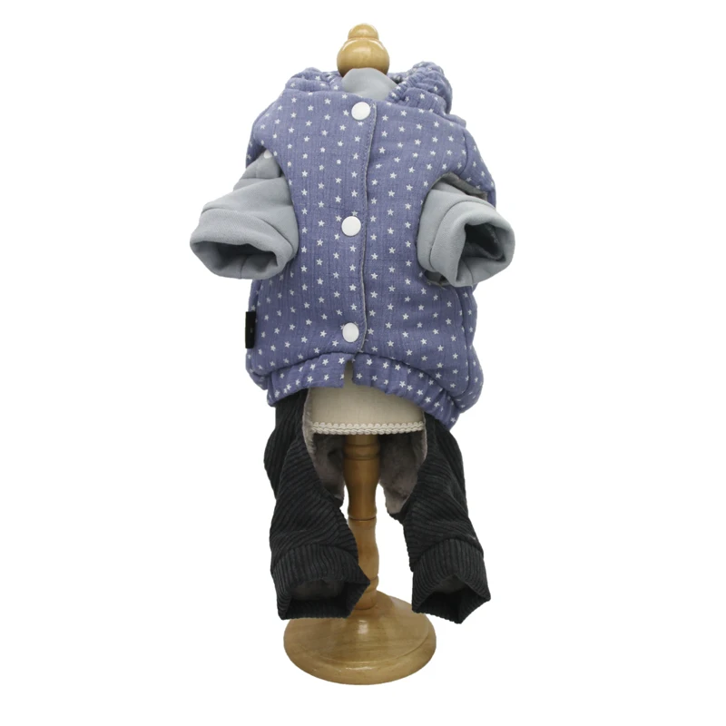 Ambaby демисезонная одежда для домашних животных продукт с капюшоном 4 ноги теплое пальто для собаки наряды Одежда для собак для маленьких средних и больших размеров Домашние животные, собаки и кошки
