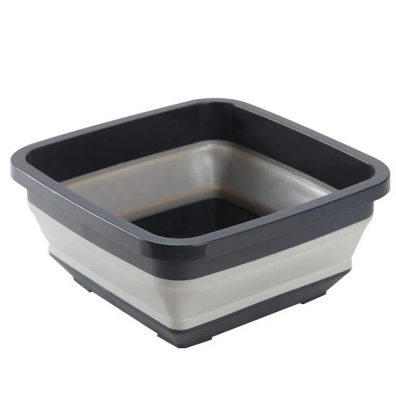 Складной умывальник выдвижной бытовой пены для мытья ног портативный утолщенный