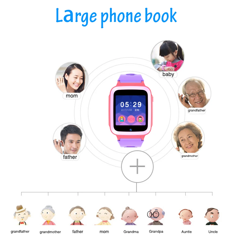 Q15 Детские Смарт часы Музыка MP3 Smartwatch 2G SOS детские игра музыка Дети