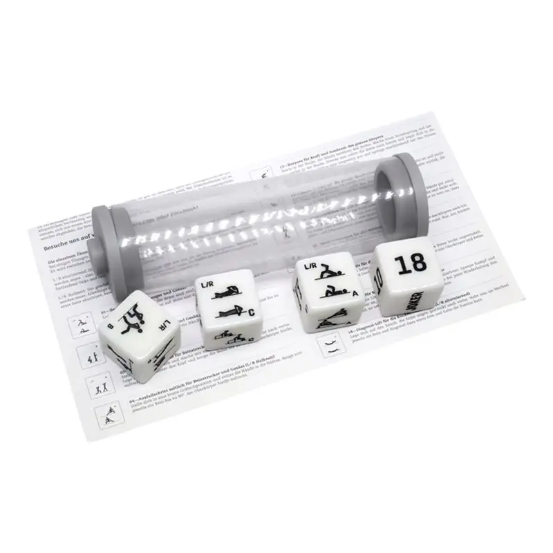 

New 4Pcs/Set Fitness Sports 6-Sided Cube Dice Exercise Workout Training Equipment