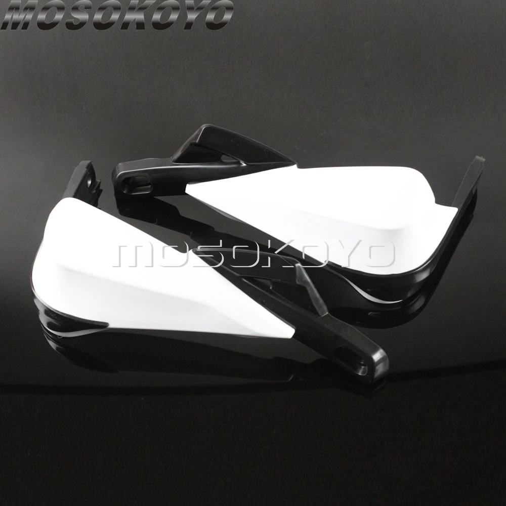 Белый Dirt Bike 28 мм Handguard 7/" ручной щиток для KTM Duke SXF XCF EXC SMR Husqvarna TE TC 125 250 490 790 1290 Универсальный