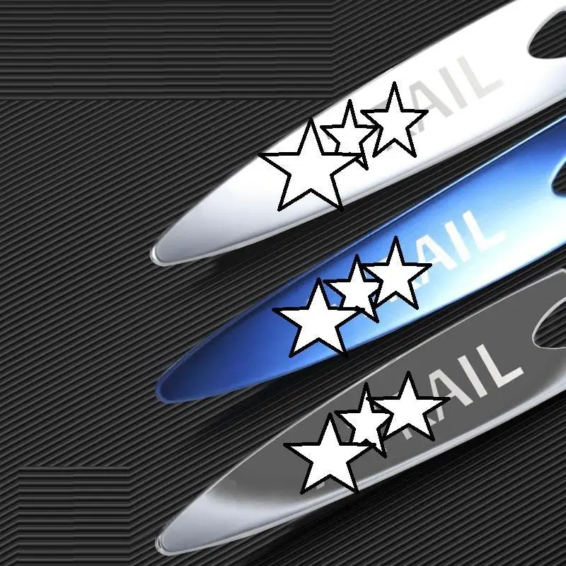 Багажника задние панели педаль дверная ручка автомобиля модифицированный хром