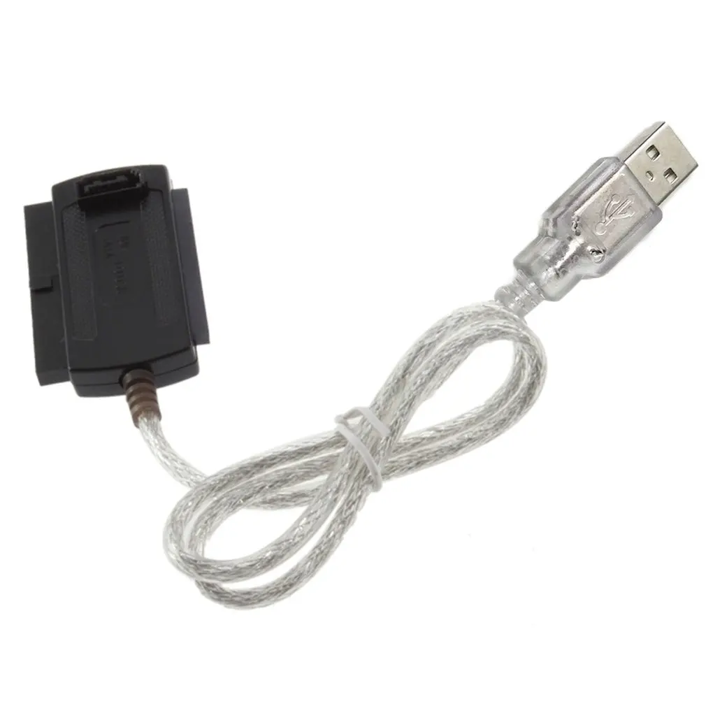 1 предмет Новинка Черный USB 2 0 IDE/SATA 5 25 S ATA/2 480 МБ/с. данных Интерфейс к + SATAAdapter кабель