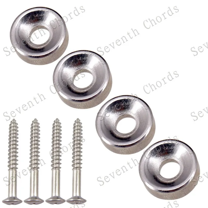 1 комплект из 4 шт. втулка для шеи соединительная бас-гитары с монтажными винтами