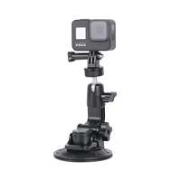 for go pro accessories 9cm car mount windshield suction cup for gopro hero 10 9 8 7 6 5 4 3 for sjcam for xiaomi for dji