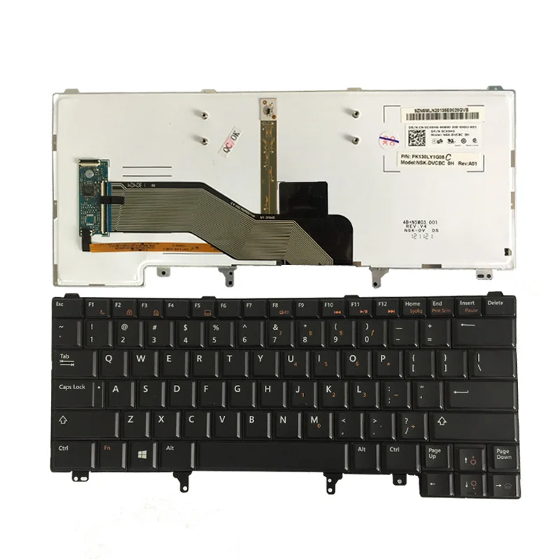 Новая клавиатура США для Dell Latitude E5420 E5430 E6220 E6230 E6320 E6330 Клавиатура ноутбука на