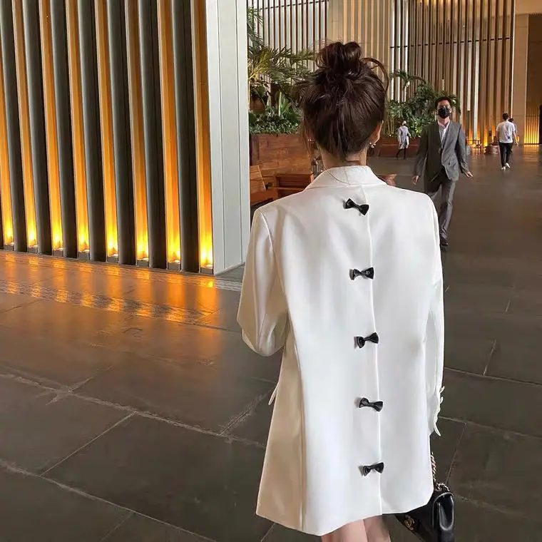 

Women 2021 Spring Autumn New Long Sleeve Blazer Jacket Office Lady Casual Slim Blazers Solid Work Suit Coat Female Outwear Z127