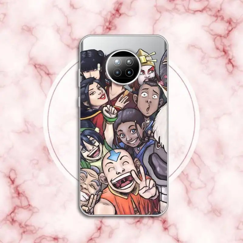 

avatar the last airbender anime luxury Phone Case funda Transparent for Xiaomi Redmi note 10 t 8 9 pro lite 11