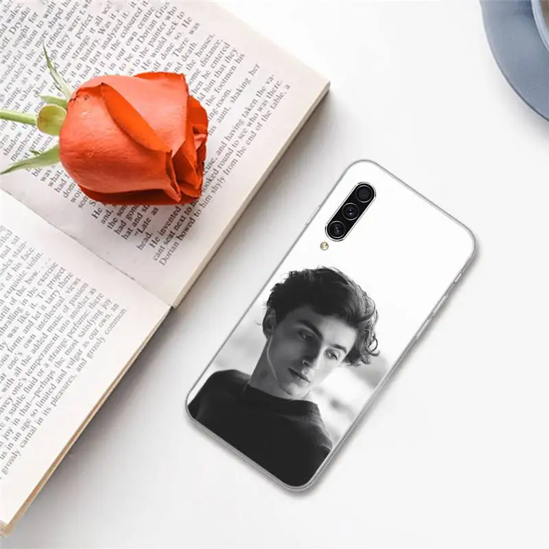 

timothee chalamet call me by you name Phone Case For Samsung A S M Note 9 10 20 fe 21 71 30 ultra plus 5g 11 31 51 s