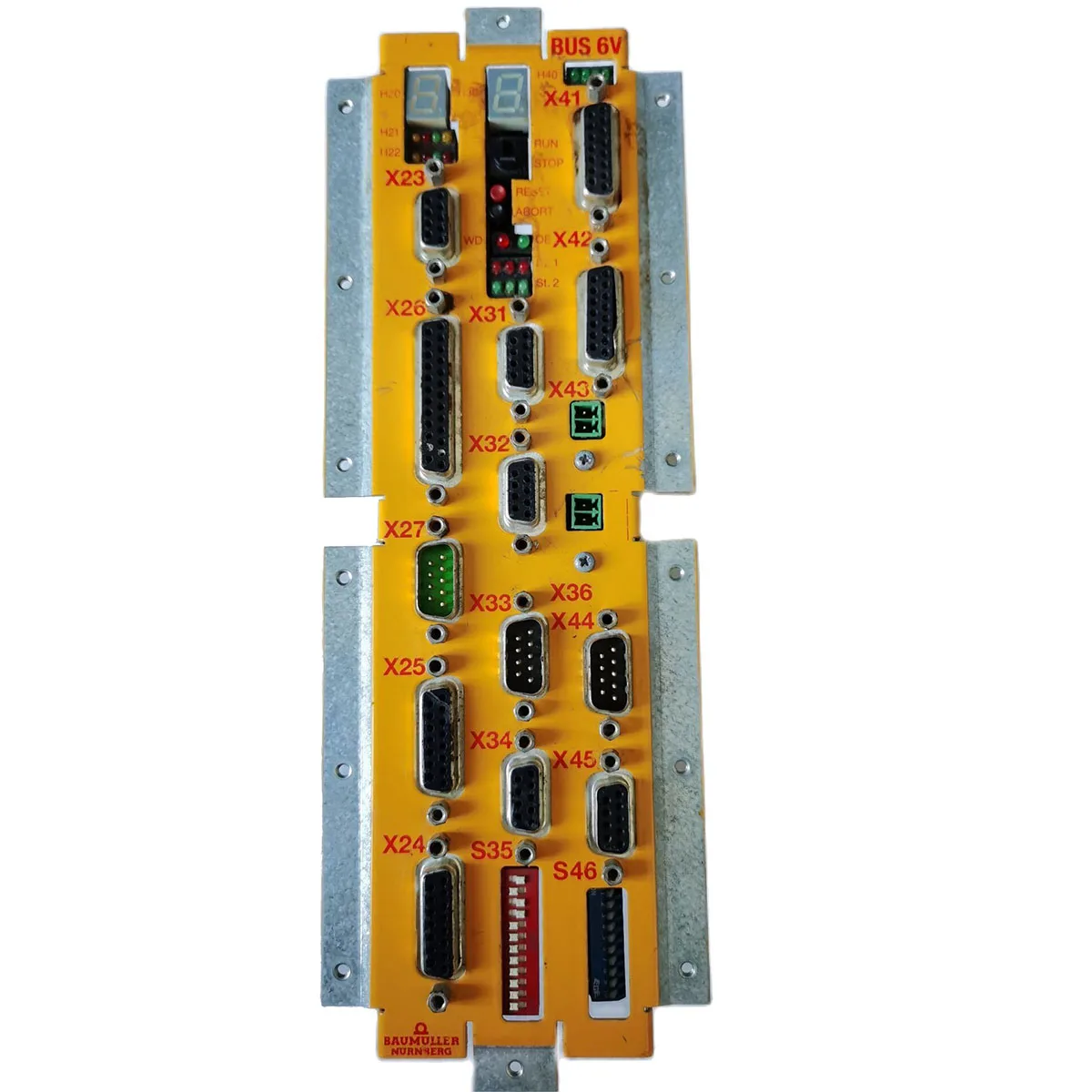 

BUS 6V 3.0108B 3.9480F 3.9425E 3.9481F Baumuller Board б/у