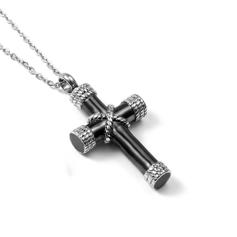 Модное индивидуальное панк-многоцветное сувенирное ожерелье с крестом для