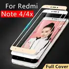 Чехол для Xiaomi Redmi Note 4 4x X полное покрытие закаленное стекло для Xiaomi Redme Remi Not Note4 Note4x X4 глобальная защитная пленка стекло