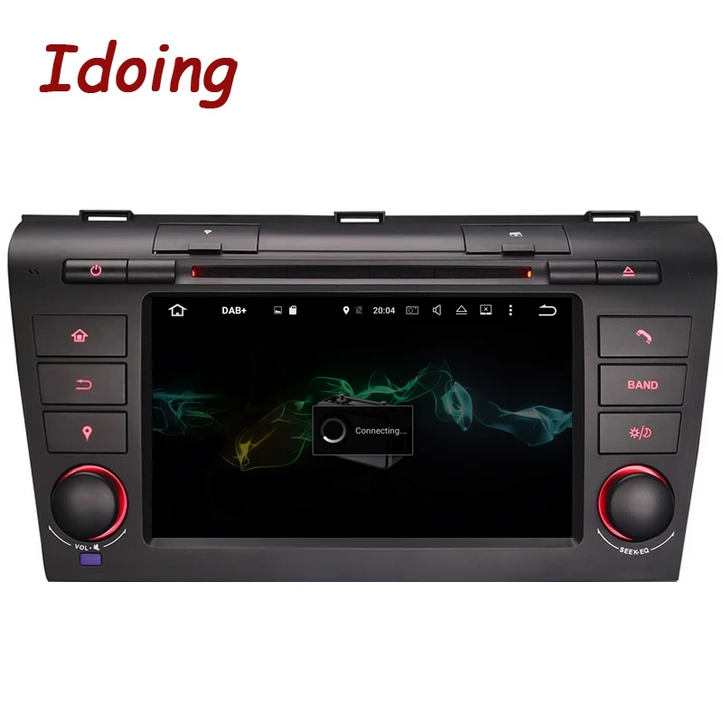 Idoing 2Din Android7.1 для Mazda3 автомобильный DVD мультимедийный видео плеер быстрая