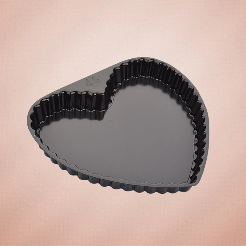 Bakest формочка для выпечки в форме сердца твердая основа живая антипригарная