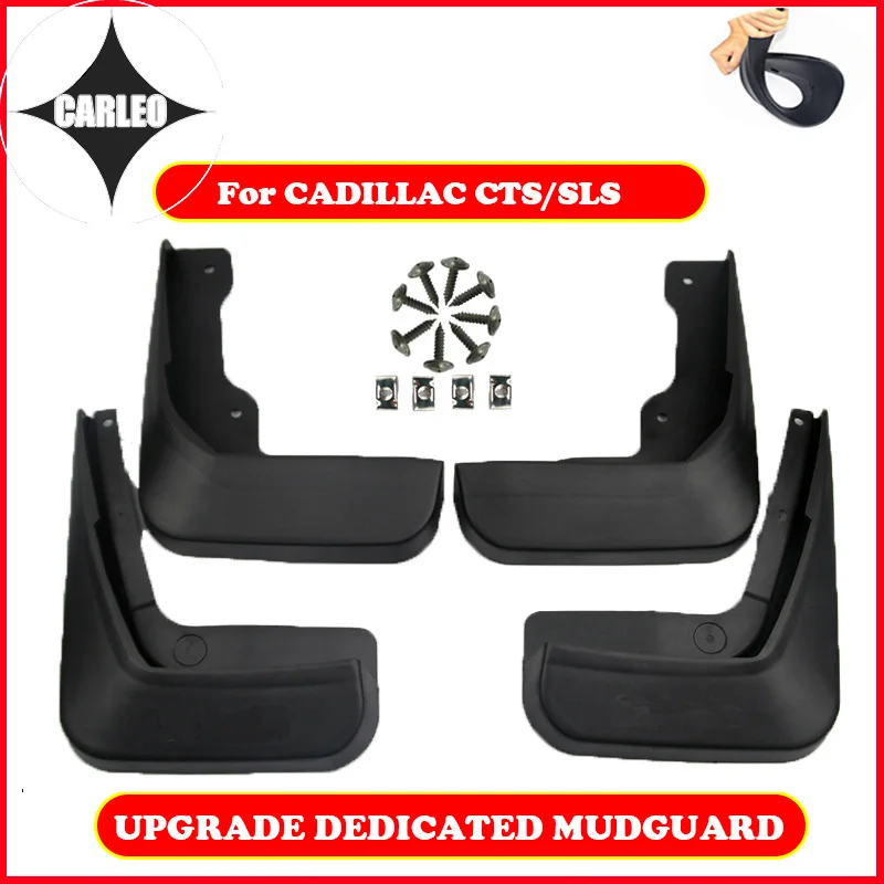 

Mudguard for Cadillac Escalade 2007-2020 PVC Front & Rear Fender Protector Car Mud Flaps Splash Guard Mudflaps Upgrade Version