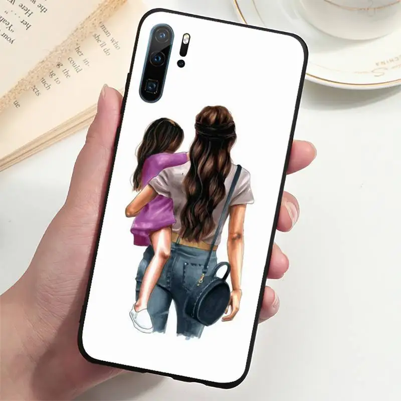 

Girl Baby Super Mom Woman Phone Case For Samsung A01 02 10 12 30s 31 32 50s 71 Cover Fundas Coque