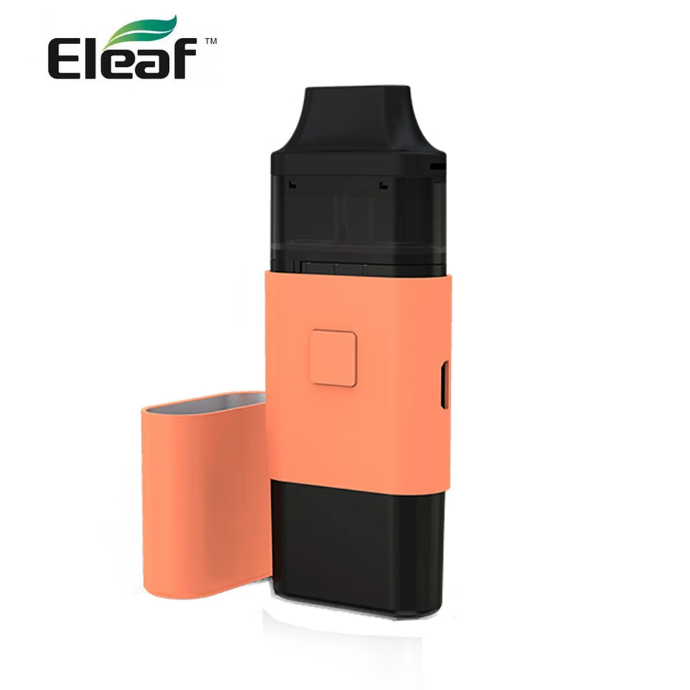 США/RU начальный комплект Eleaf iCare, 1,8мл, 650мАч, головка 1,1 Ом, комплект против электронной сигареты iCare2 - Цвет: Orange icard kit