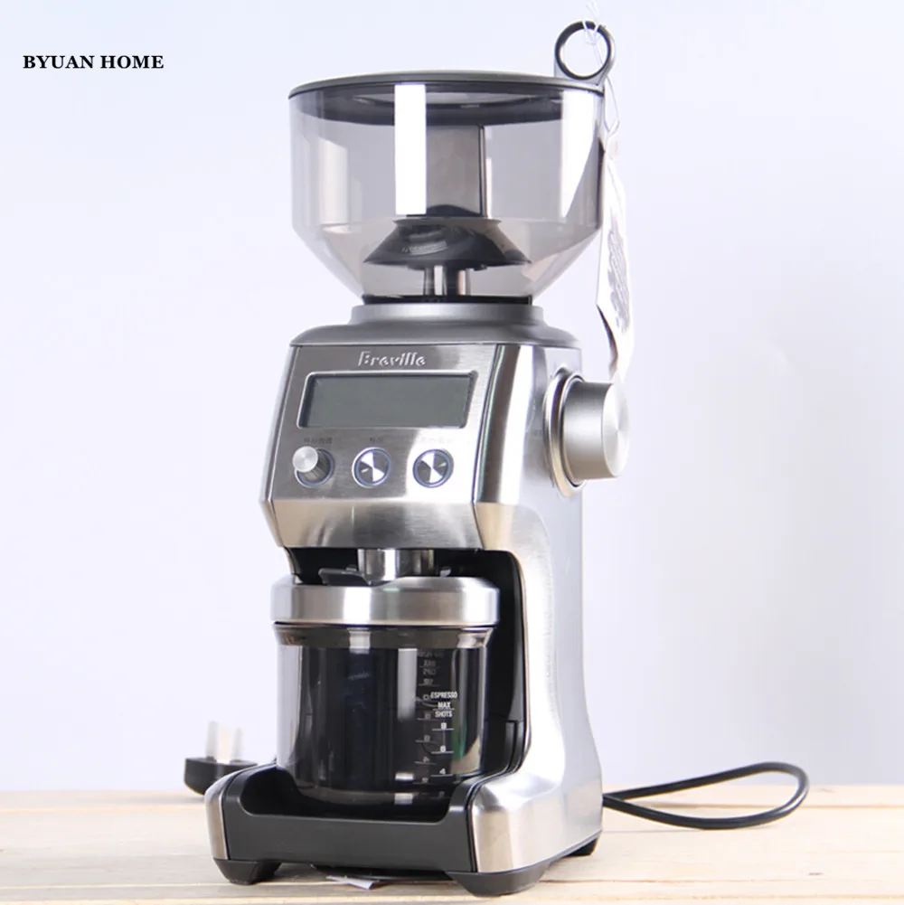

Electric Breville commercial coffee grinder LCD sreen burr conical grinder wholesale high quality stainless steel appliance
