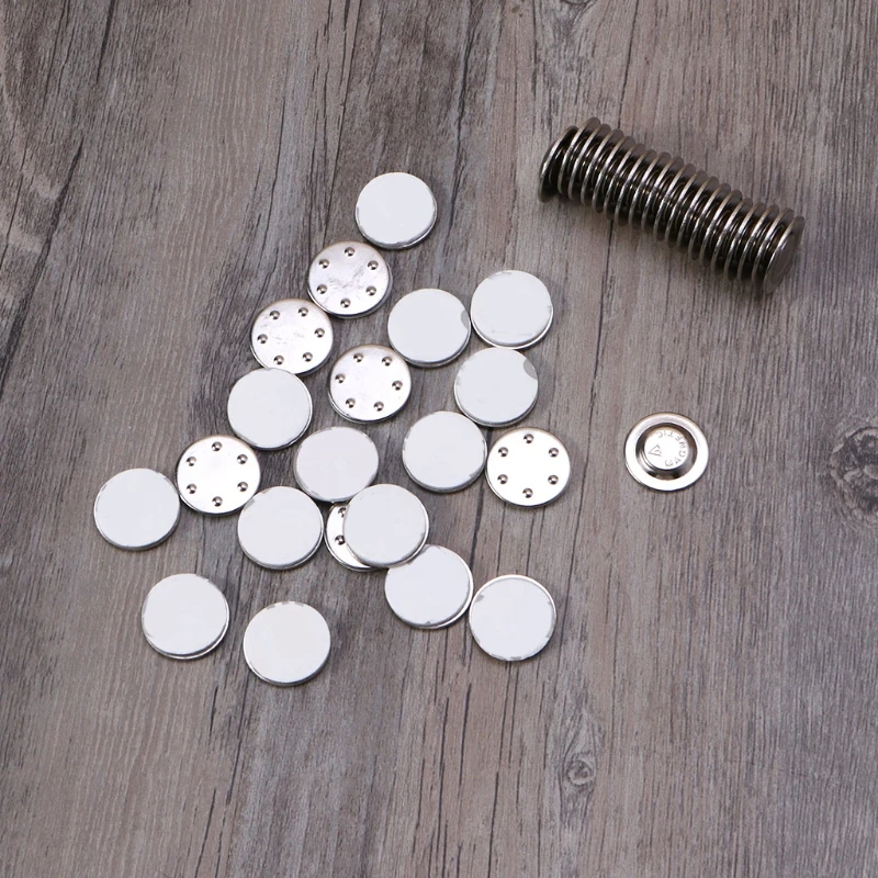 20 шт. маленькие круглые значки для кнопок магнитные брошь декоративно-прикладное