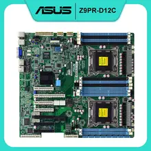 ASUS Z9PR-D12C Intel C602 DDR3 LGA 2011 Xeon E5-2640 v2 Cpus PCI-E X16 VGA SATA III Original Service Motherboard